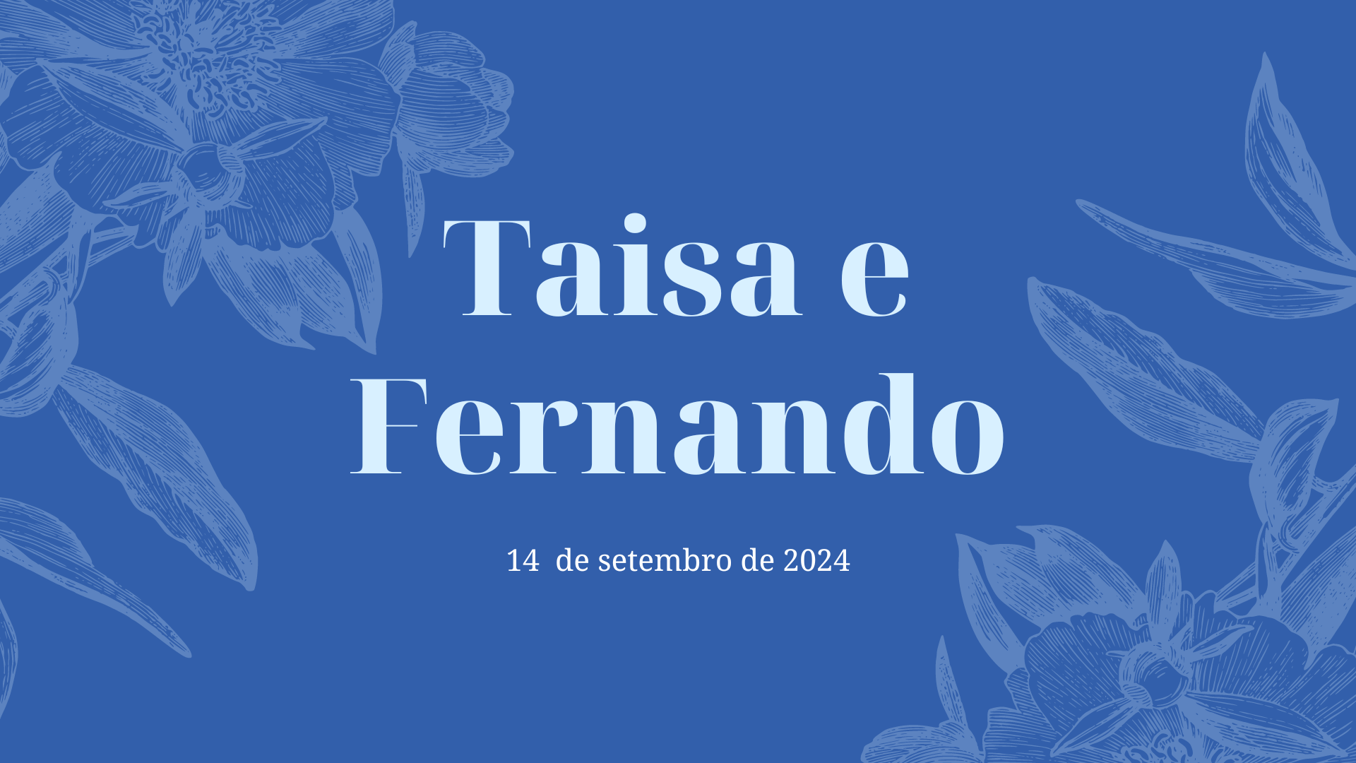 HAPPY DAY TAISA E FERNANDO 