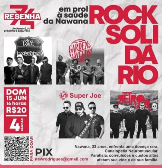 Rock Solitário no Resenha 74 
