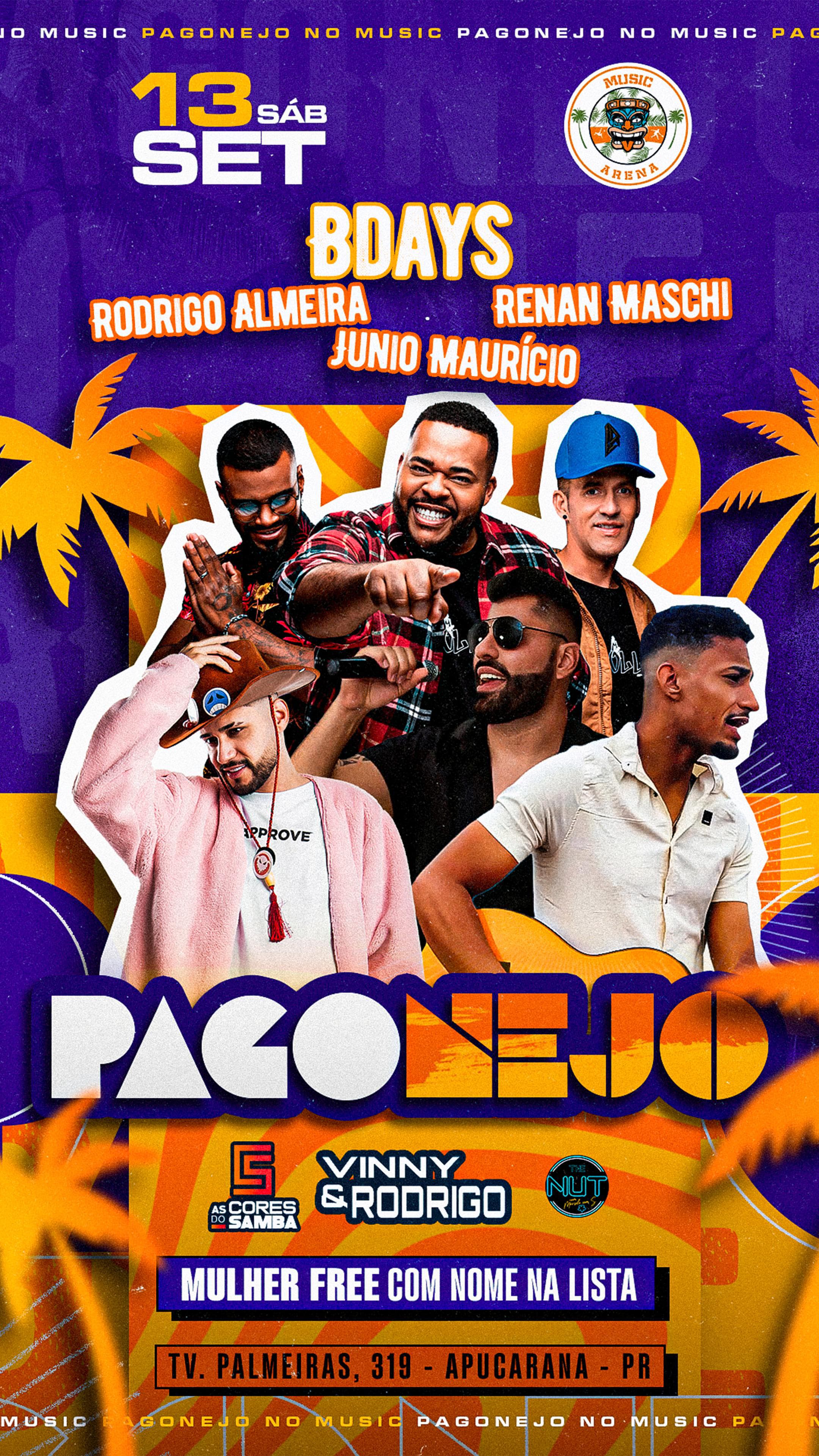 Pagonejo no Arena Music 