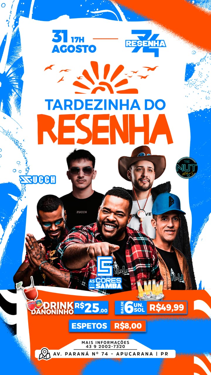 Tardezinha nó Resenha 74 