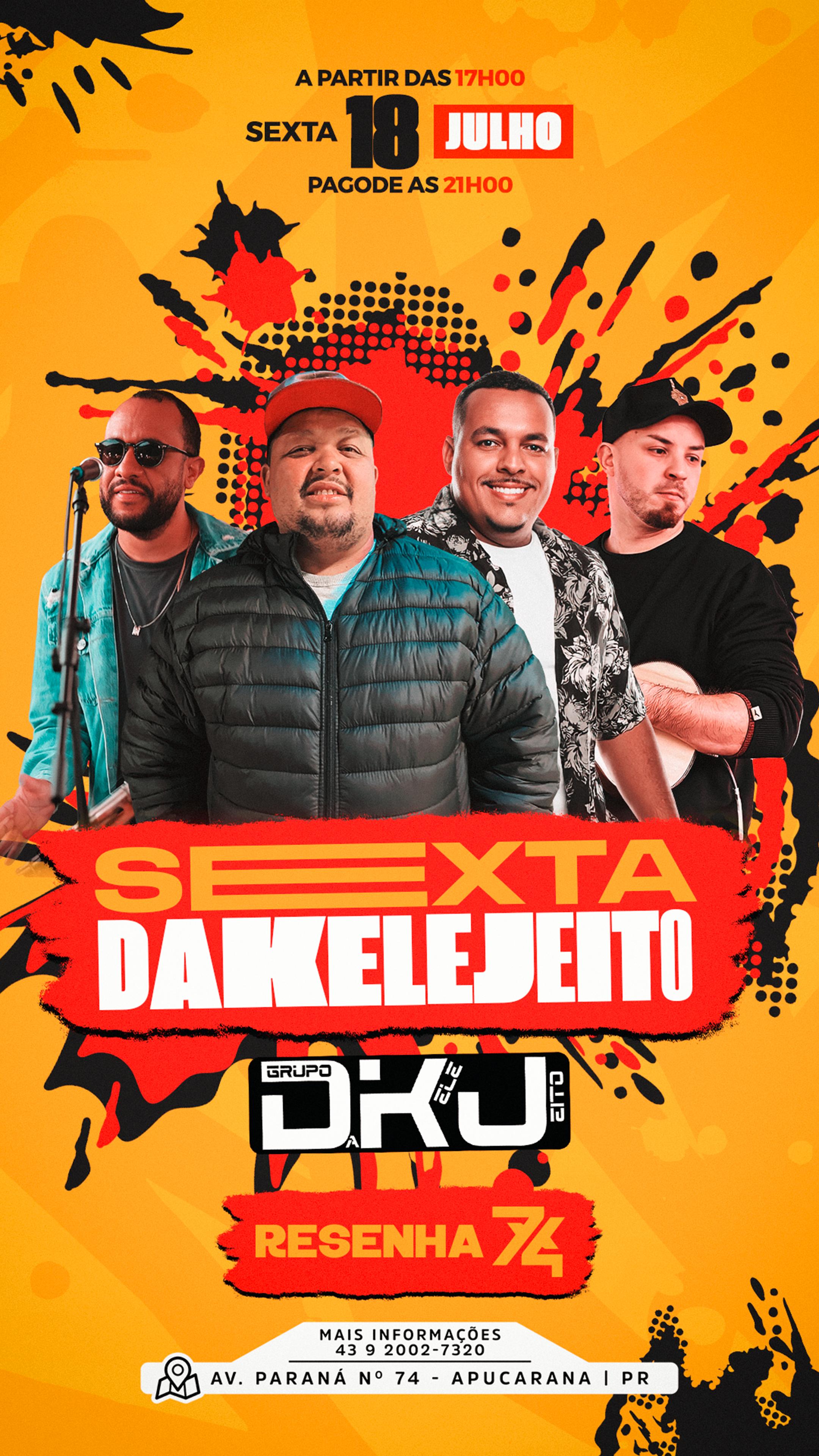 Sexta Dakelejeito no Resenha 74 