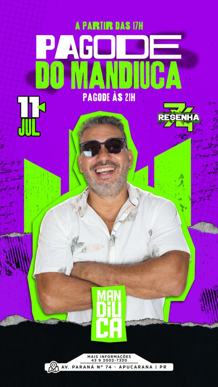 Mandiuca no resenha 74 